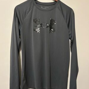Under Armour Charcoal Long Sleeve Top